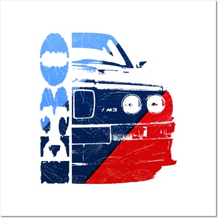 bmw e30 m3 Posters and Art